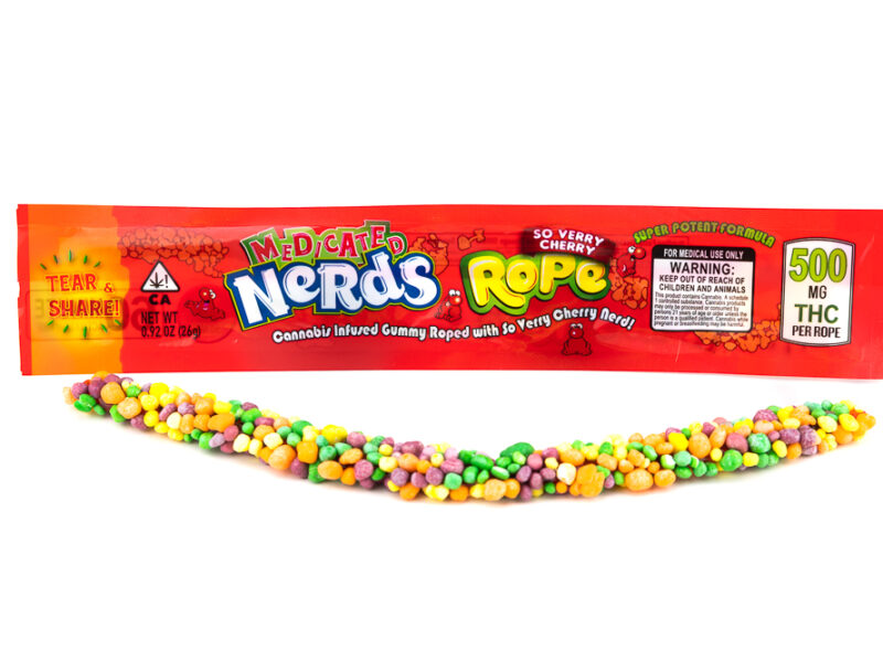 Medicated Rope Nerds Very Cherry (500mg)