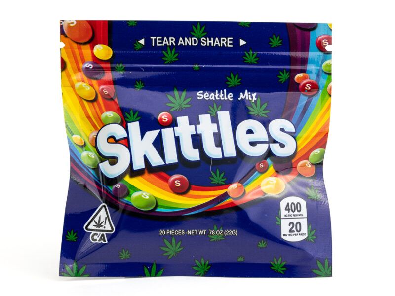 Skittles Blue Medicated  (400mg)