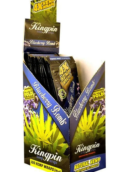 Kingpin Blueberry Bomb Hemp Wrap