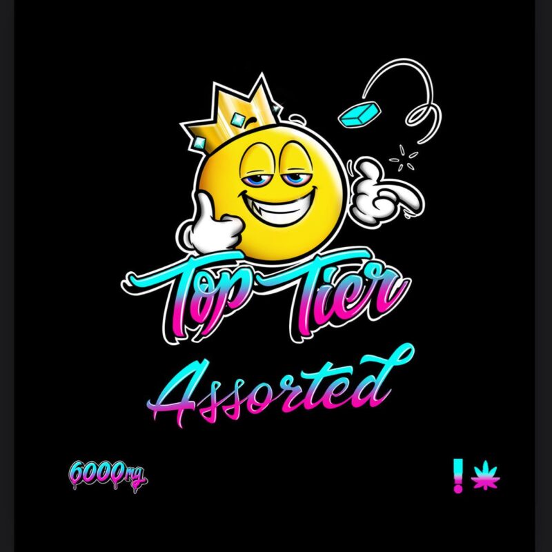 Top Tier Assorted Gummies 6000mg